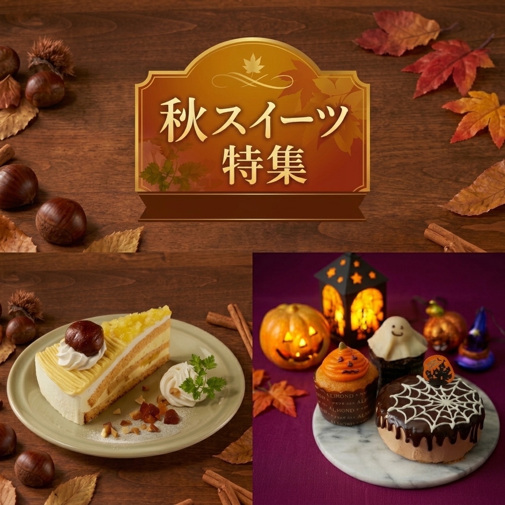 秋のスイーツ特集