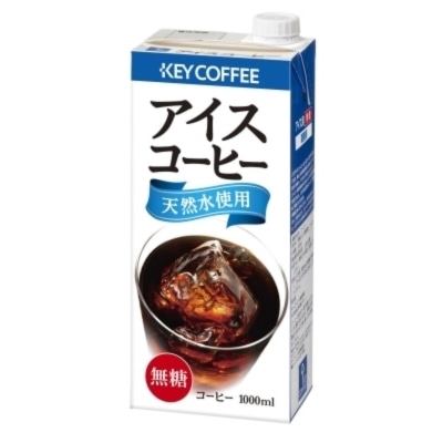 業務用｜KEY アイスコーヒー 無糖 （1000ml） 6本: コーヒー｜業務用