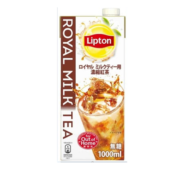 リプトン ロイヤルミルクティー用 濃縮紅茶テトラブリック （1L） 6本
