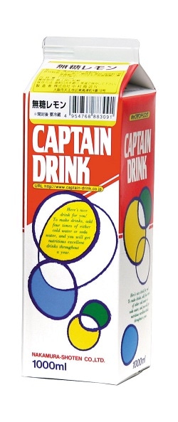 キャプテン無糖レモン （1000ml）