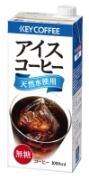 KEY アイスコーヒー 無糖 （1000ml） 6本