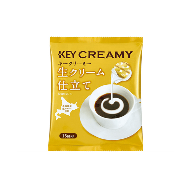 KEY クリーミーポーション生クリーム仕立て  （4.5ml×15P）
