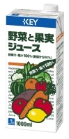 KEY 野菜と果実ジュース （1000ml） 6本