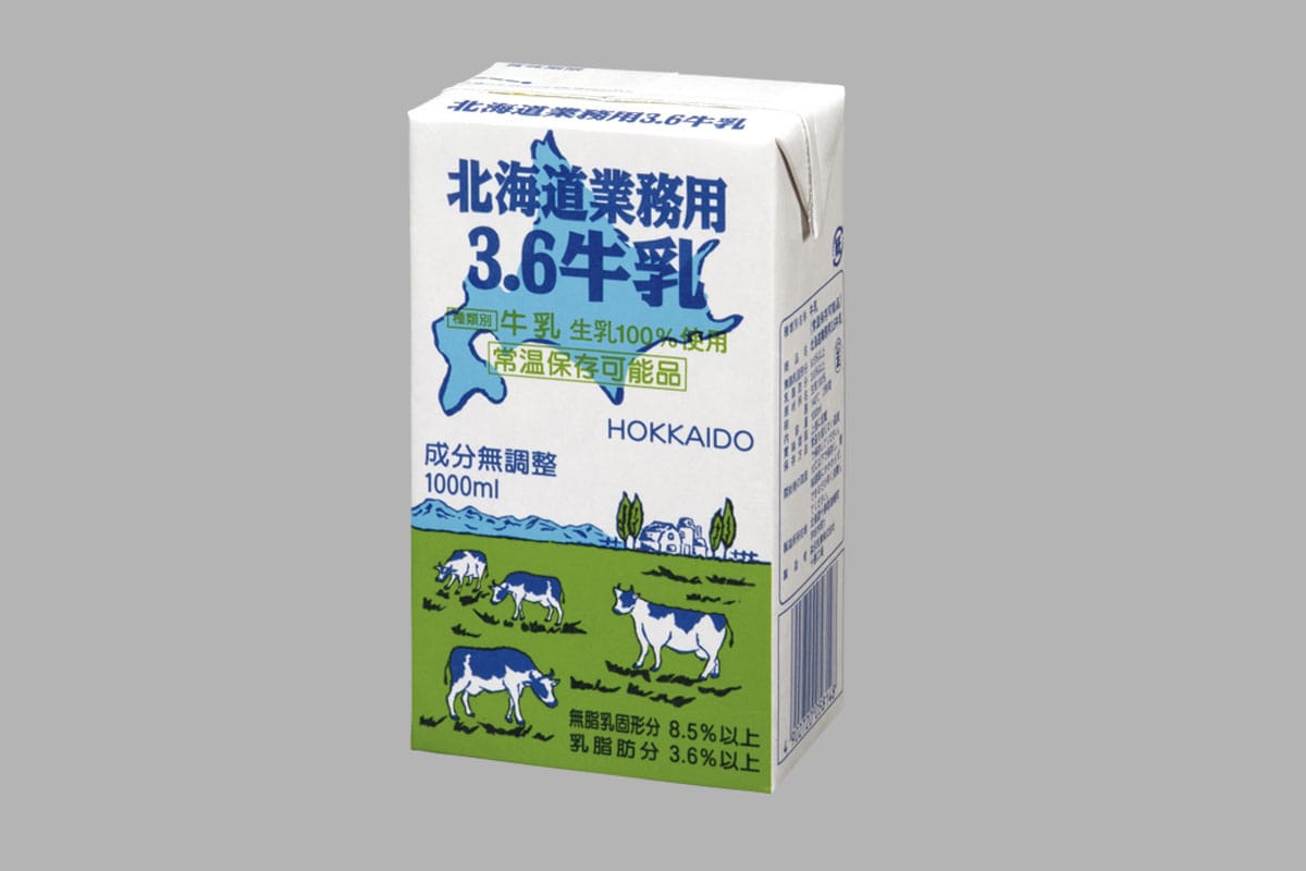 森永北海道業務用3．6牛乳 （1000ml） 12本