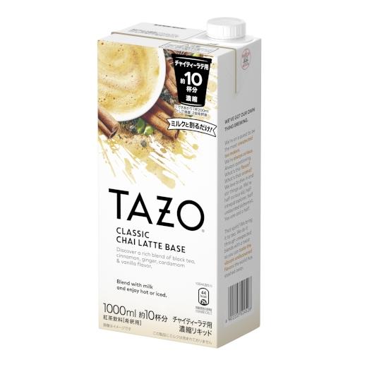 ＴＡＺＯチャイティーラテベース（1000ml） 6本