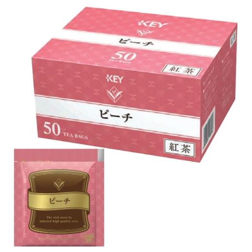 ＫＥＹ ピーチ ティーバッグ （50P）