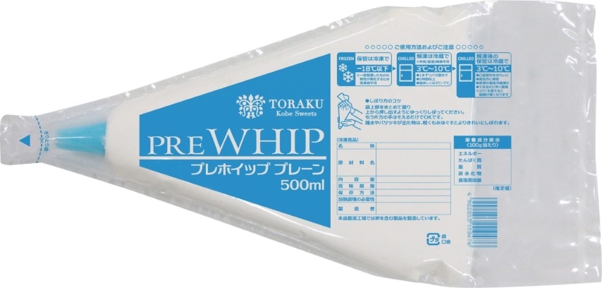 トーラク プレホイップ プレーン　（500ml）