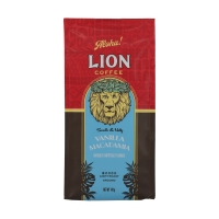 【取り寄せ】ライオンコーヒー バニラマカダミア 粉(140ｇ) 12袋