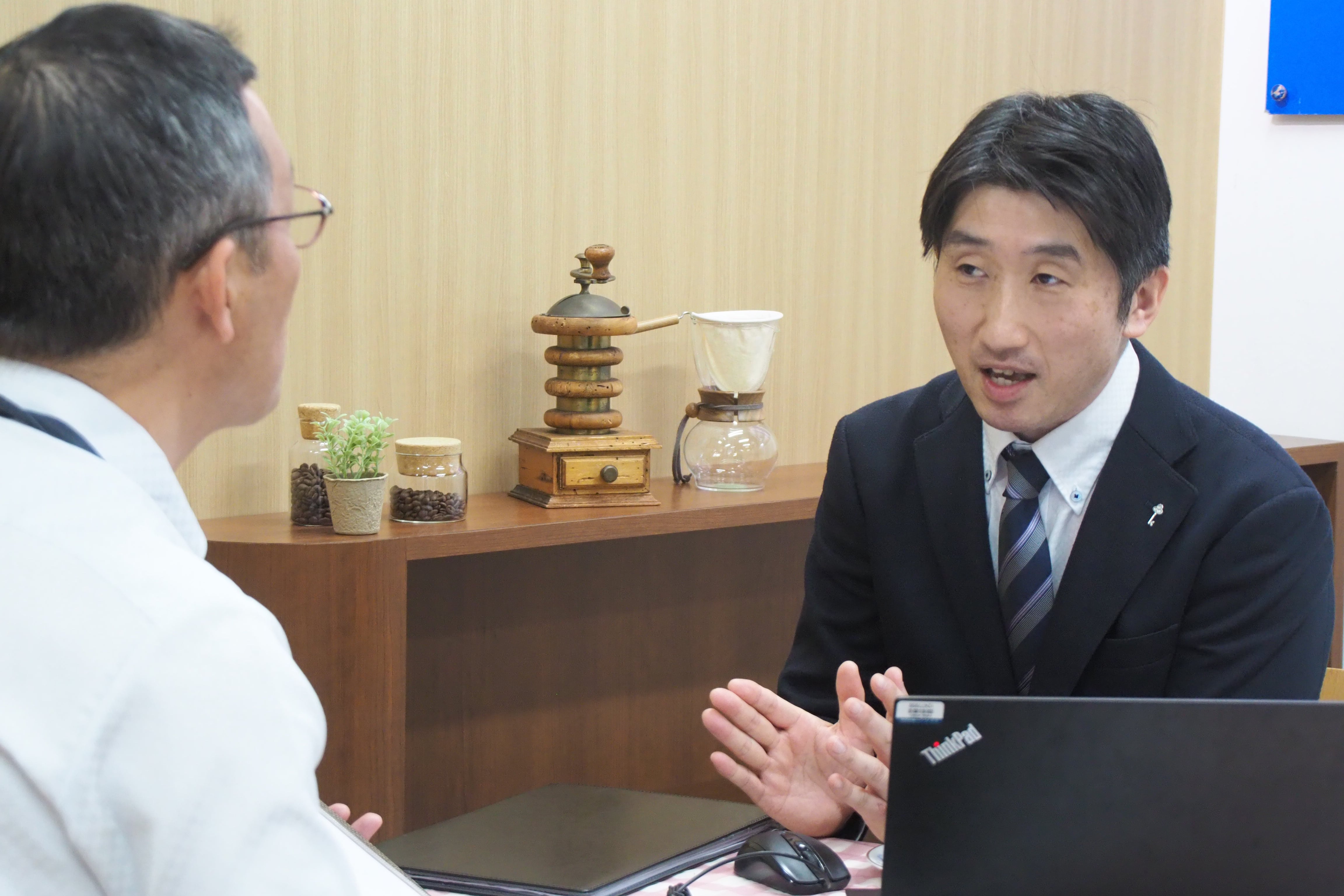 営業マン紹介　大阪府高槻エリア担当　石井さん