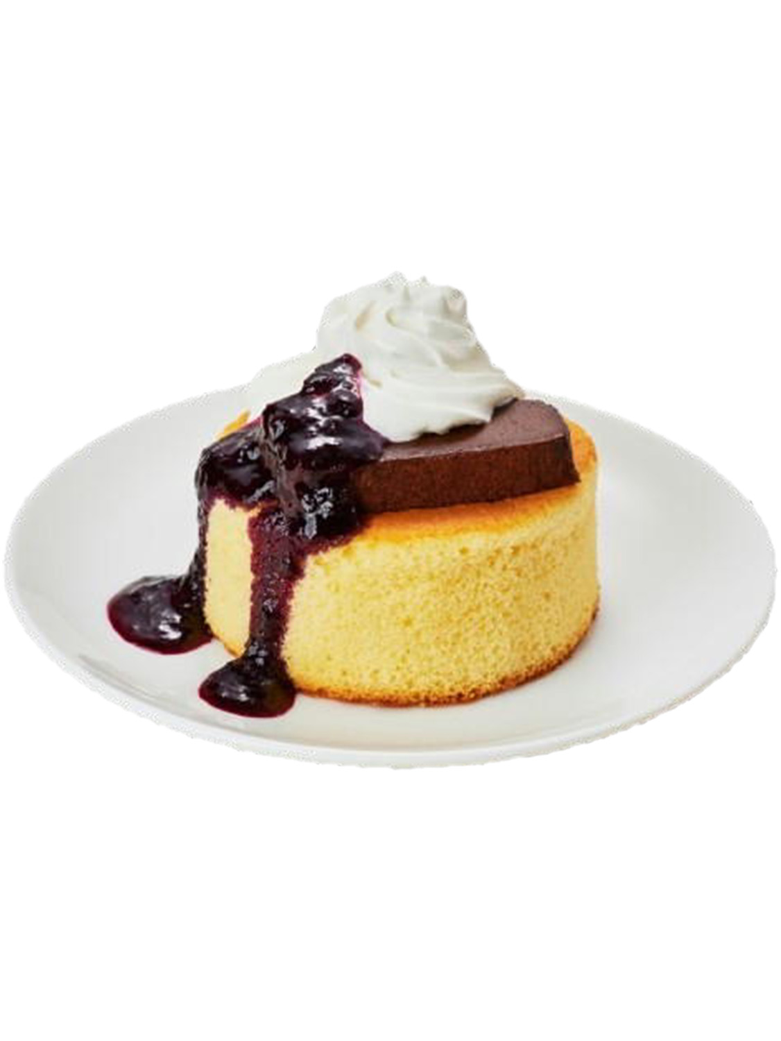 スフレパンケーキ ブルーベリーショコラ