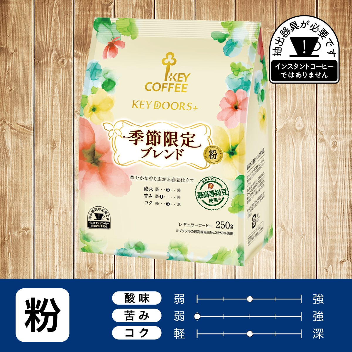 KEY DOORS+スペシャルブレンド粉 250g ×1袋