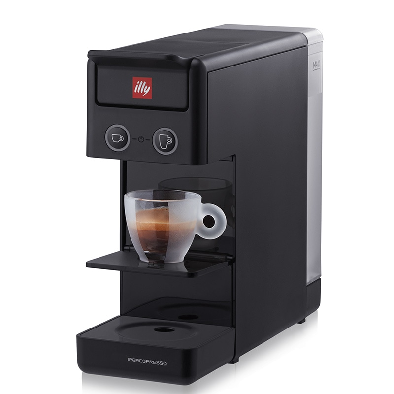 【数回のみ使用 / ほぼ未使用】illy エスプレッソマシン ブラック コーヒーの総合専門店】イリー エスプレッソマシン FrancisFrancis Y3