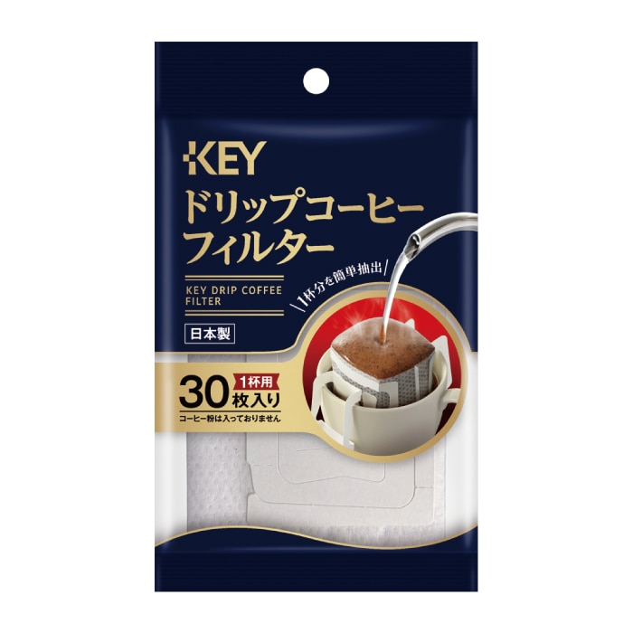 コーヒーの総合専門店】KEY ドリップ コーヒーフィルター 30枚: 器具