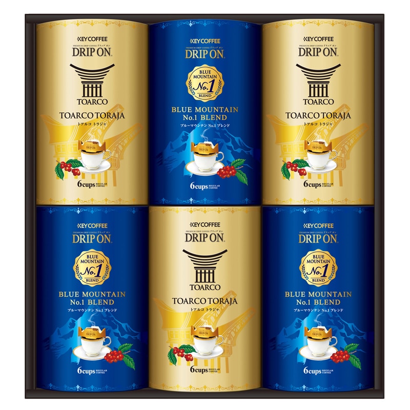 【キーコーヒー】 トアルコトラジヤ & ブルーマウンテン コーヒーの総合専門店】ドリップ オン トアルコ トラジャ