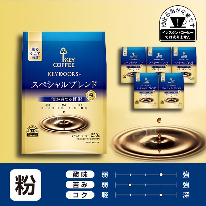 KEY DOORS+ スペシャルブレンド 粉 250g ×6袋