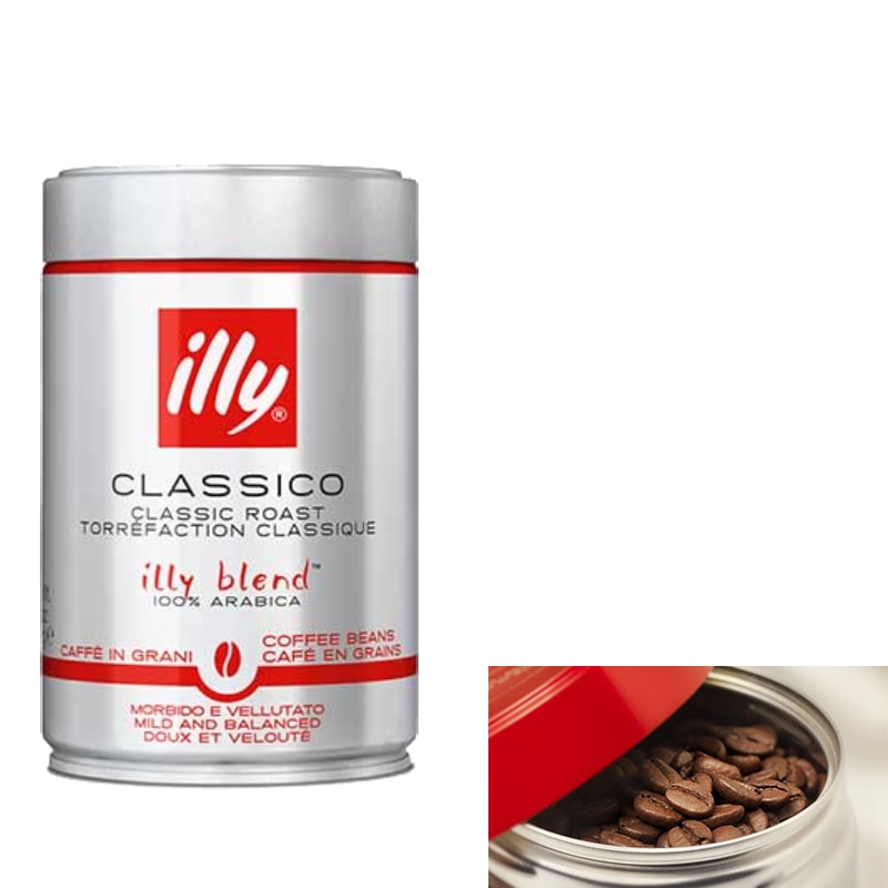 イリーブレンド　エスプレッソ　ミディアムロースト クラシコ 豆 250g