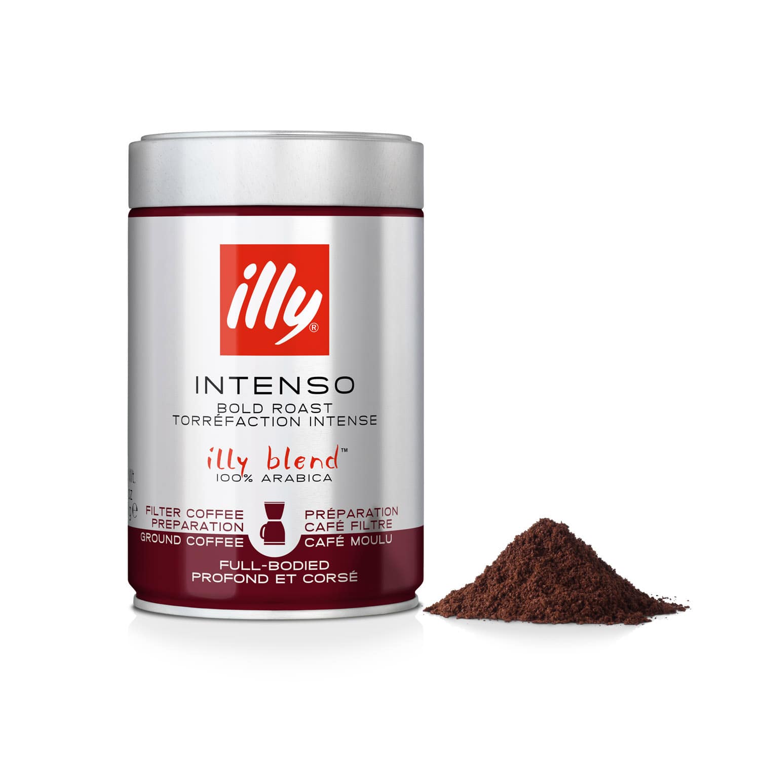 イリーブレンド ドリップ用粉   ダークロースト （インテンソ） 250g