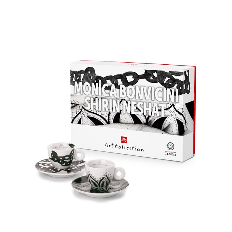 illy Art Collection 2024 GENESI エスプレッソカップ＆ソーサー2客セット (25154)