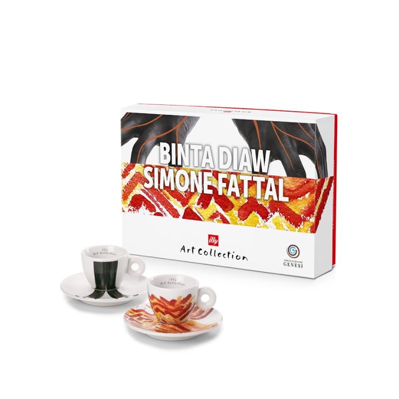 illy Art Collection 2024 GENESI エスプレッソカップ＆ソーサー2客セット (25155)