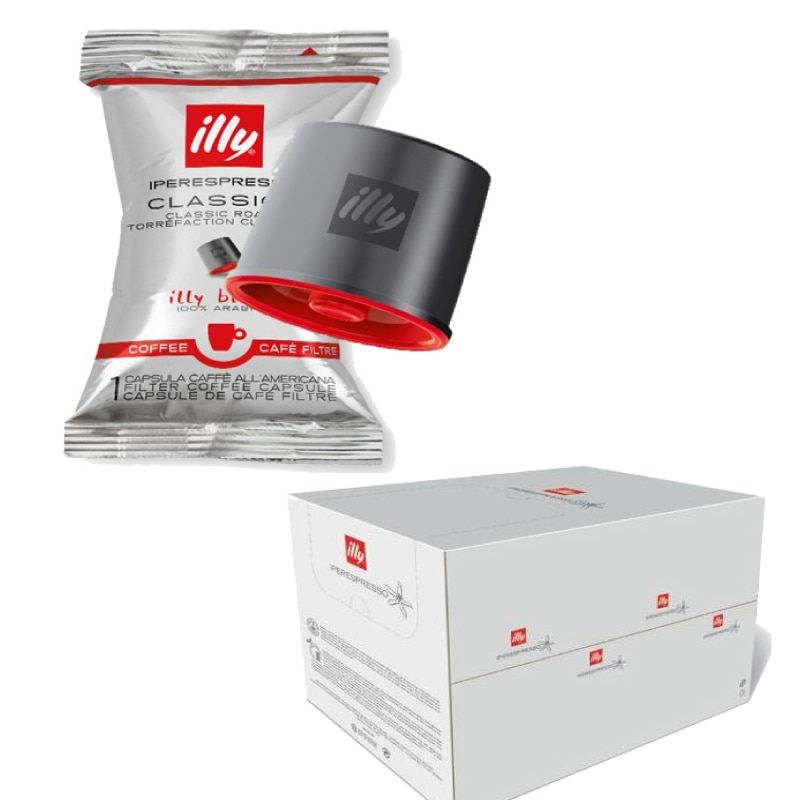 イリー フィルターカプセル ミディアムロースト(クラシコ)100個【取寄】