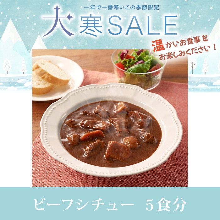 ビーフシチュー 個包装5食分