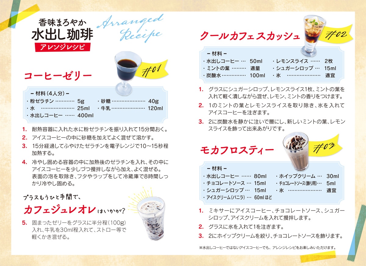 レシピ